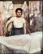 Edgar Degas A Woman Ironing oil on canvas